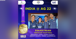 Asian Games, equestrian: India team create history clinch first-ever gold medal in Team Dressage